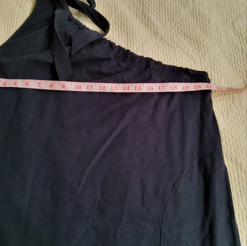 Daily Practice by Anthropologie Ruched One-Shoulder Mini Dress Size L - Picture 13 of 15